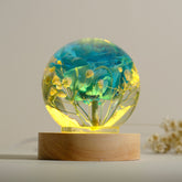 Blue Rose - Handmade Lamp