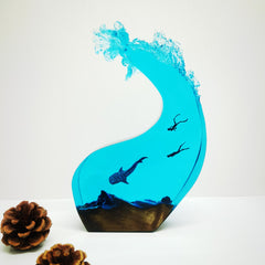 Whale Shark Art Lamp #1