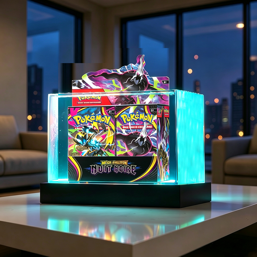 ME Pitch Black - Booster Box(Resin lamp not included)