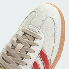 adidas Samba OG Pony Hair Wonder Beige Better Scarlet Women's