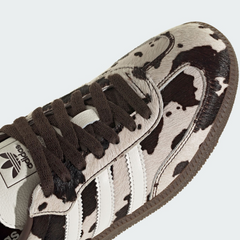 adidas Samba OG Cow Print Dark Brown White Women's