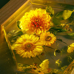 SUNFLOWERS V3 - Handmade Lamp