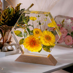 SUNFLOWERS V3 - Handmade Lamp