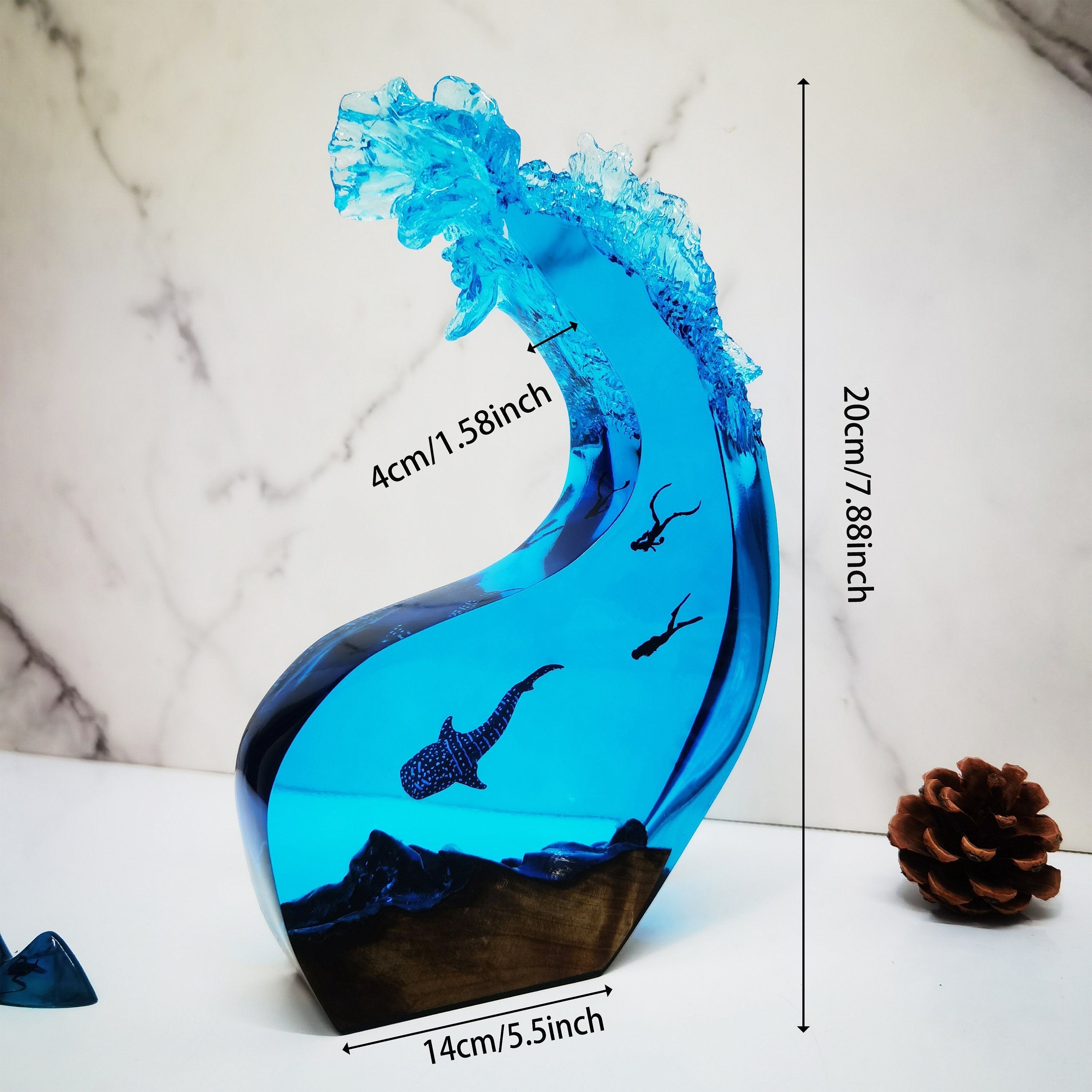 Whale Shark Art Lamp #1