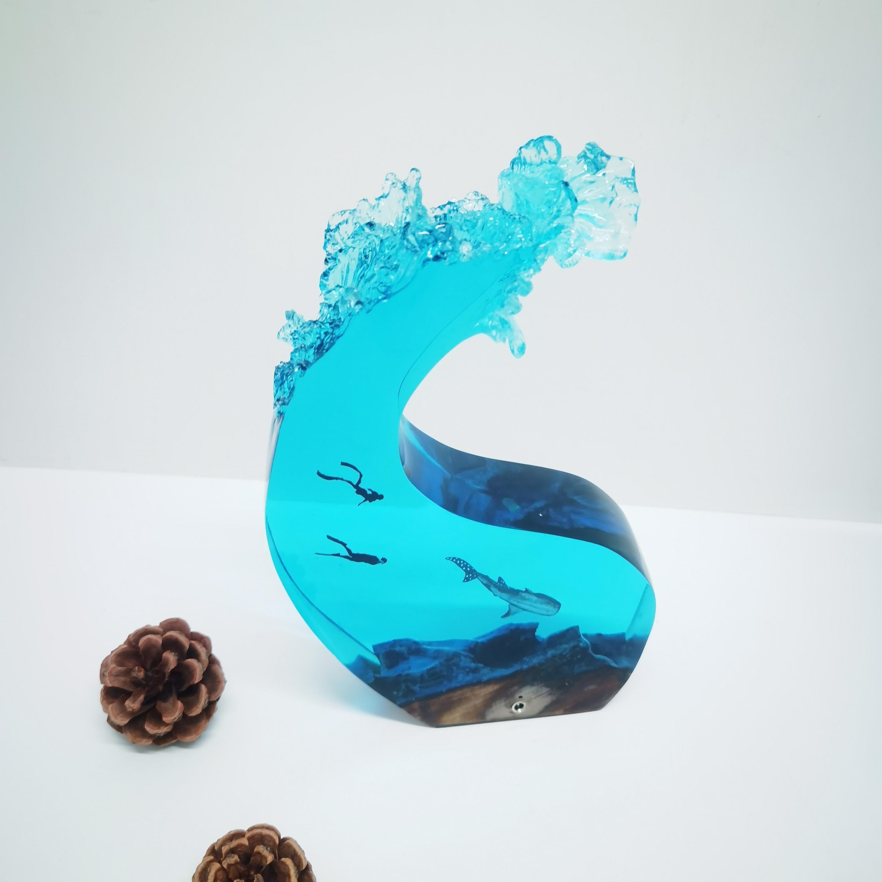 Whale Shark Art Lamp #1
