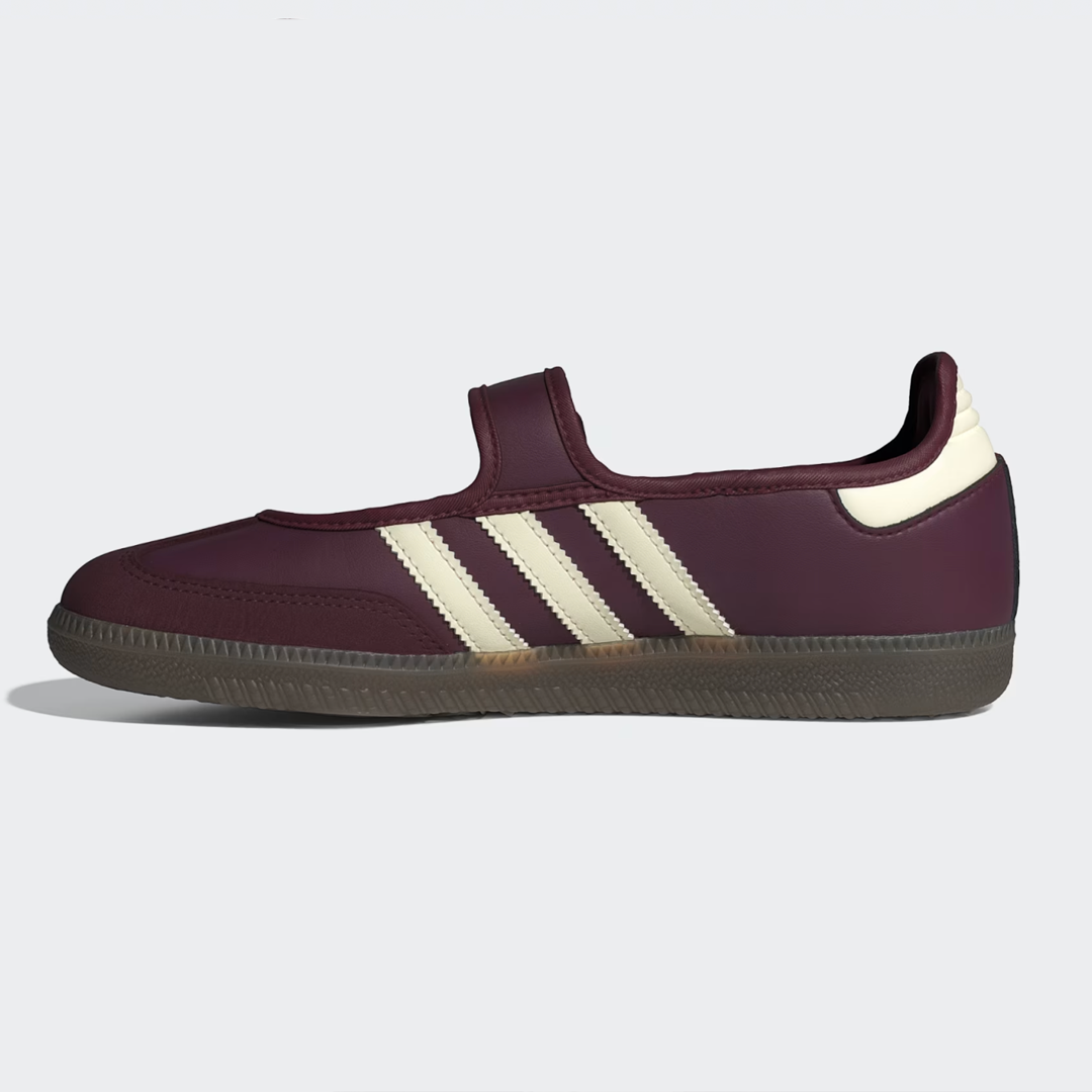 adidas Samba Jane Maroon Cream White Women's